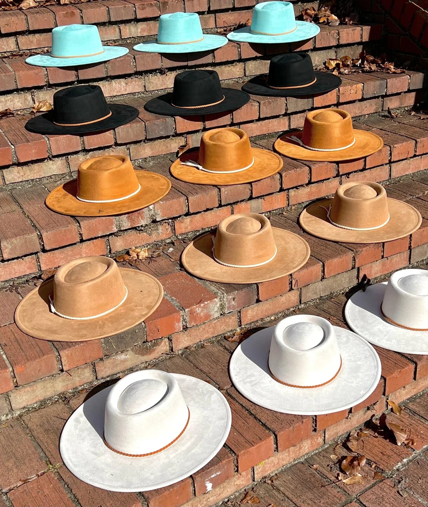 Flat widebrim Vegan Fedora Hat - Accessorizmee