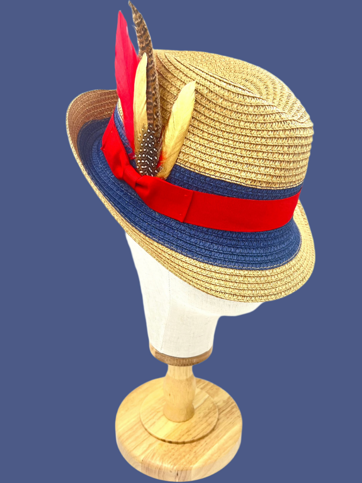 Luxury Jazz Fedora-Red - Accessorizmee