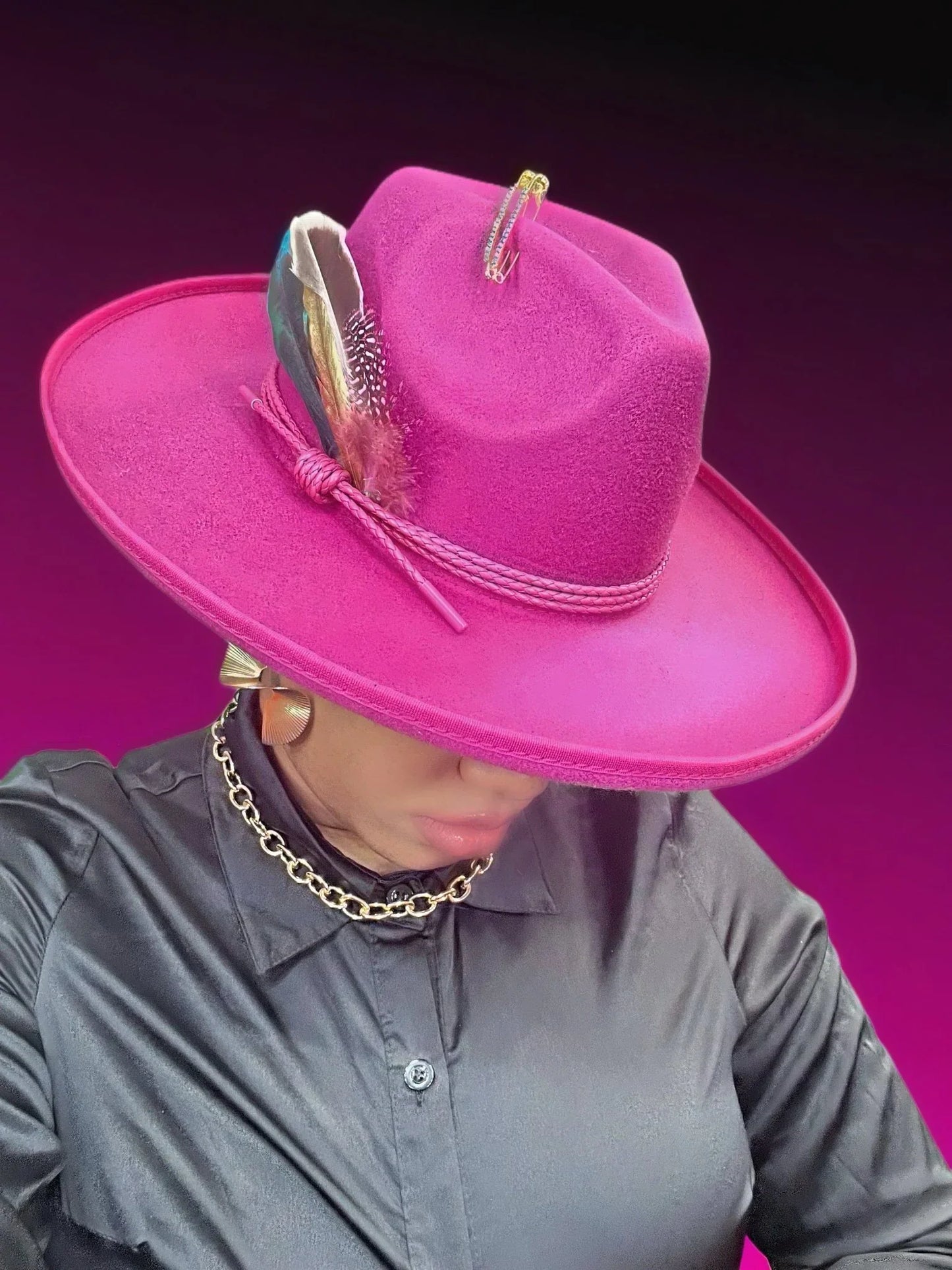 Luxury Fedora Hat -Trendy flare - Accessorizmee