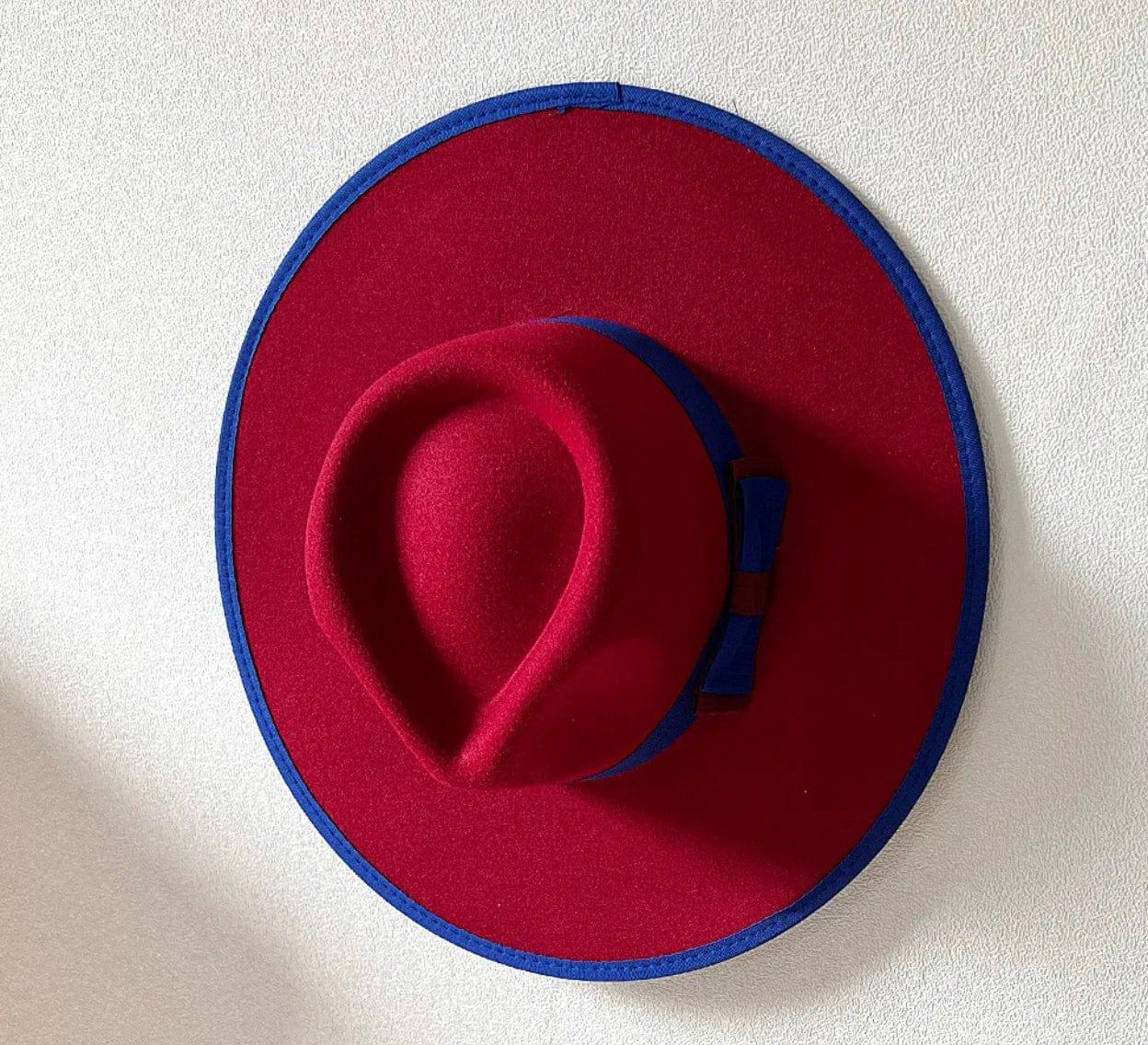 Prestigious Banded Fedora Hat - Unisex, Adjustable Straps Inside, Polyester Interior, Cotton Exterior, Available in Various Colors - Accessorizmee