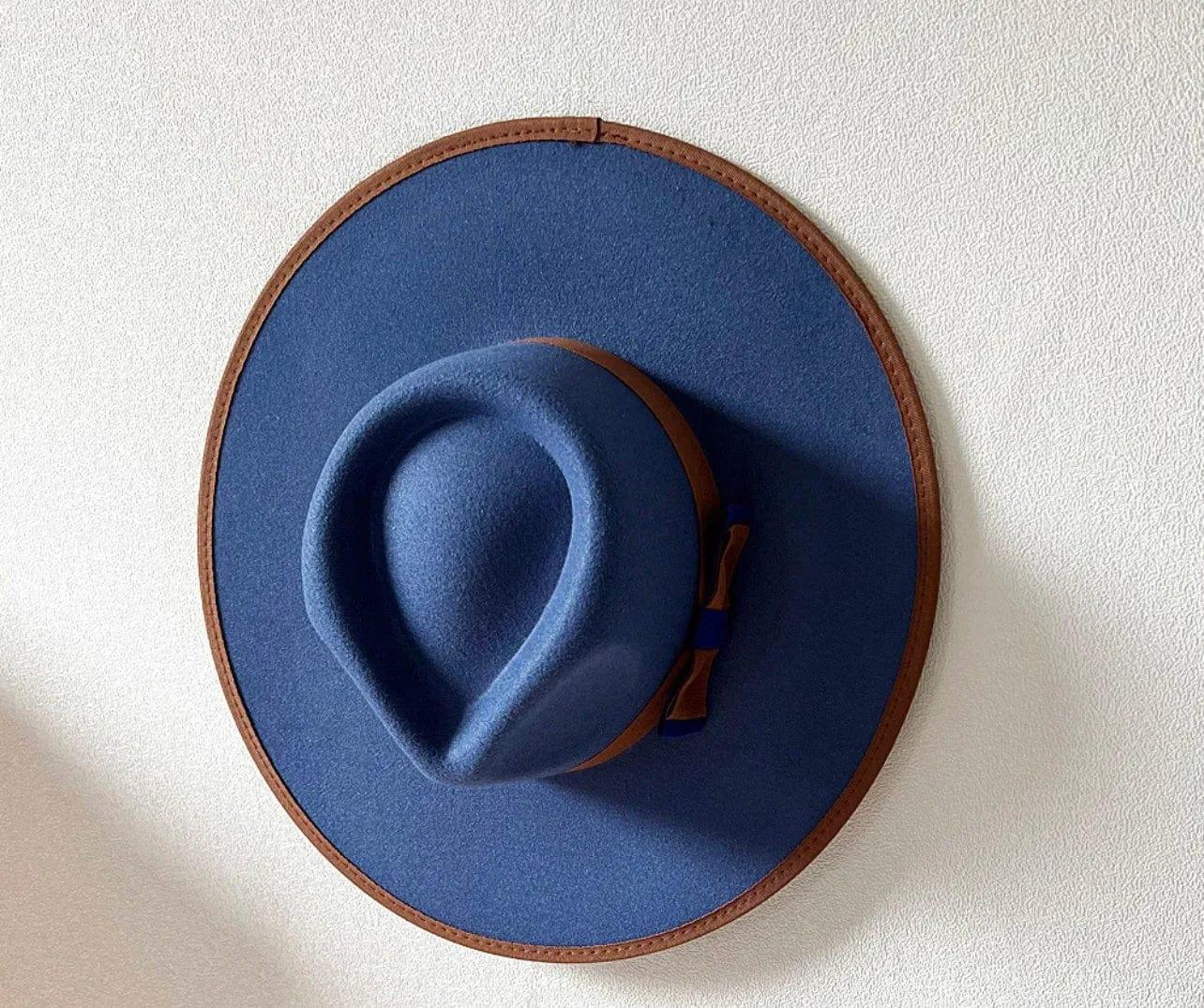 Prestigious Banded Fedora Hat - Unisex, Adjustable Straps Inside, Polyester Interior, Cotton Exterior, Available in Various Colors - Accessorizmee