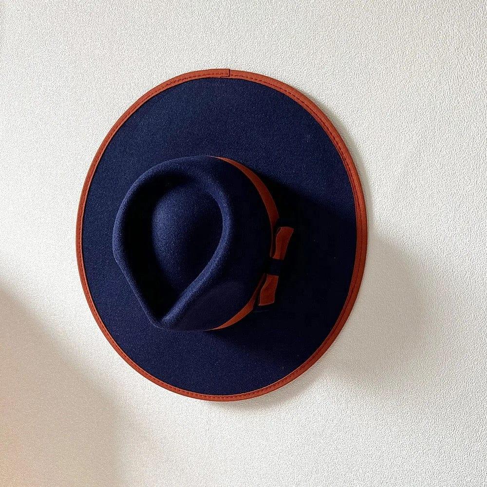 Prestigious Banded Fedora Hat - Unisex, Adjustable Straps Inside, Polyester Interior, Cotton Exterior, Available in Various Colors - Accessorizmee