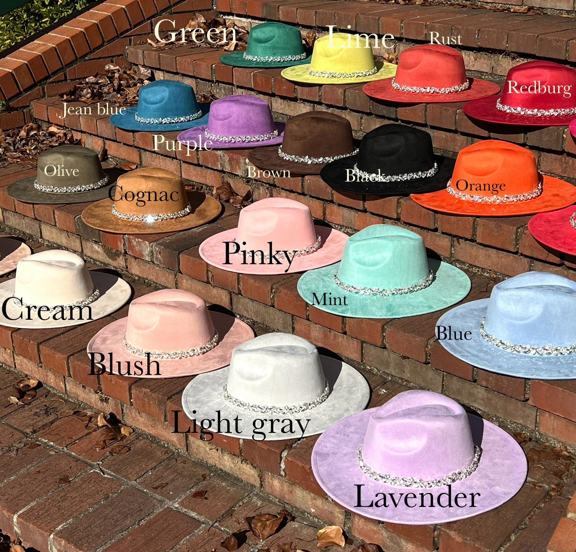 Raw diamond Vegan Fedora Hat - Accessorizmee