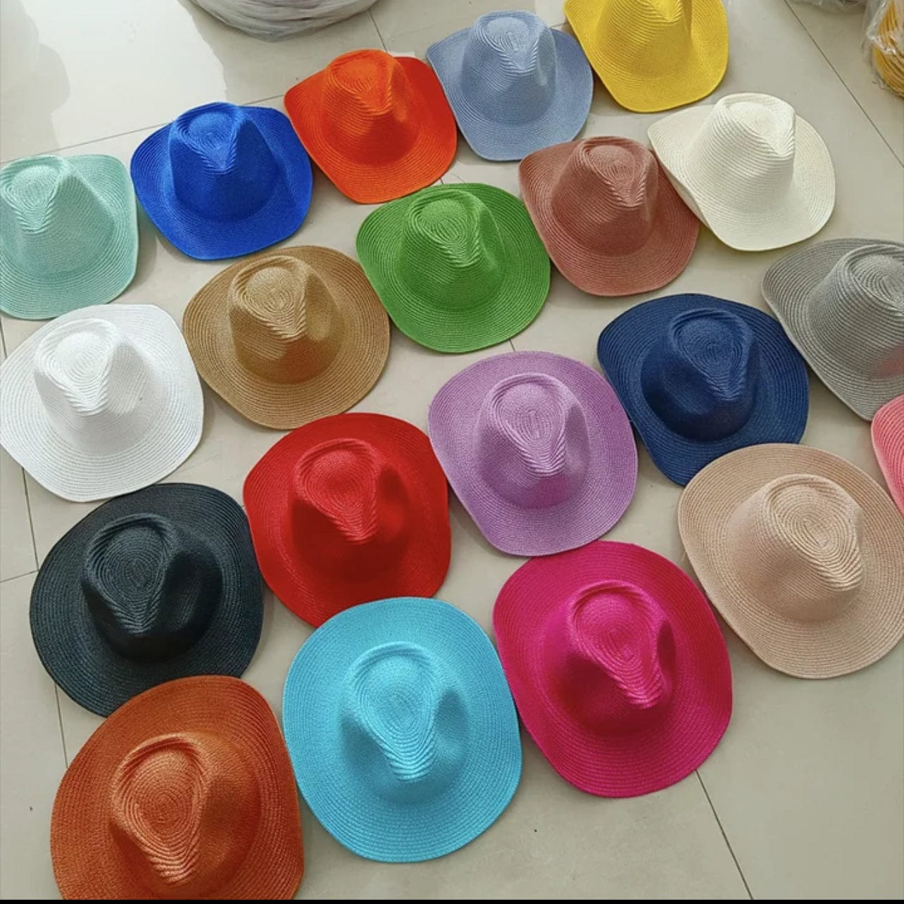 Straw Cowboy Breathable Hat - Accessorizmee