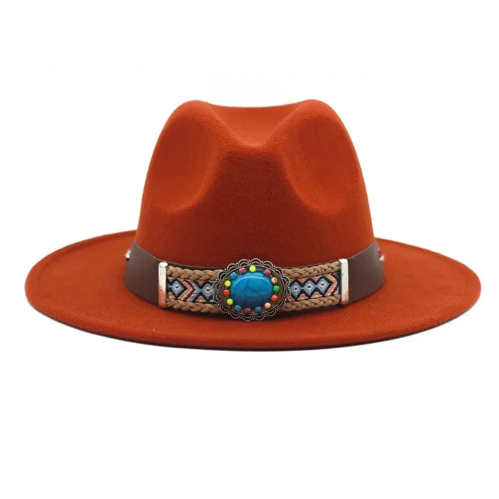 Western Fedora- rustic - Accessorizmee