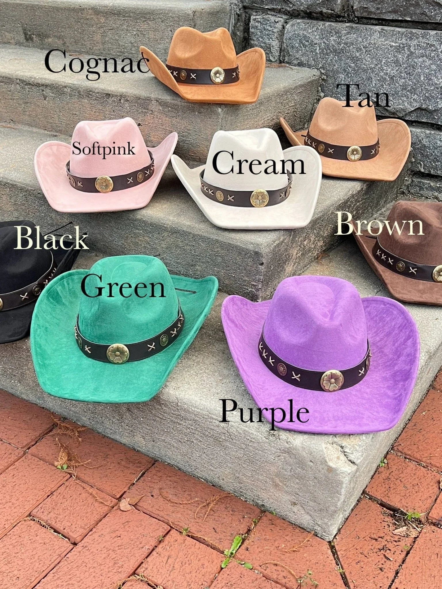 Western Suede Cowboy Hat - Accessorizmee