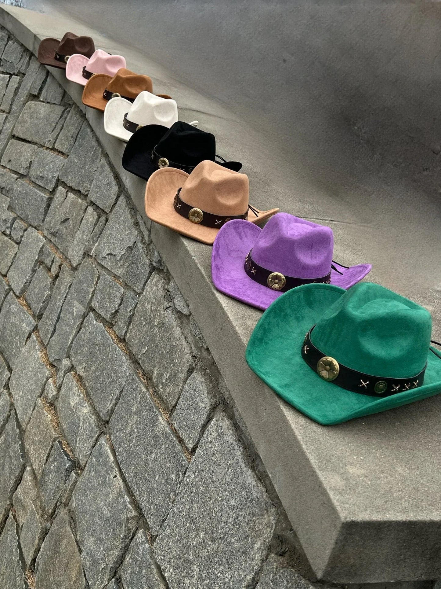 Western Suede Cowboy Hat - Accessorizmee