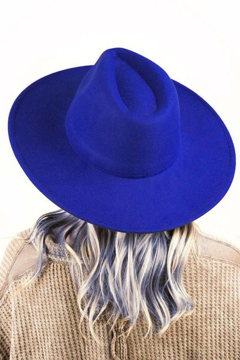 Wide Stiff Brim Fedora - Unisex Adjustable Cotton & Polyester Hat with 10cm Brim & 12cm Height - Sun Protection Fashion Accessory - Accessorizmee