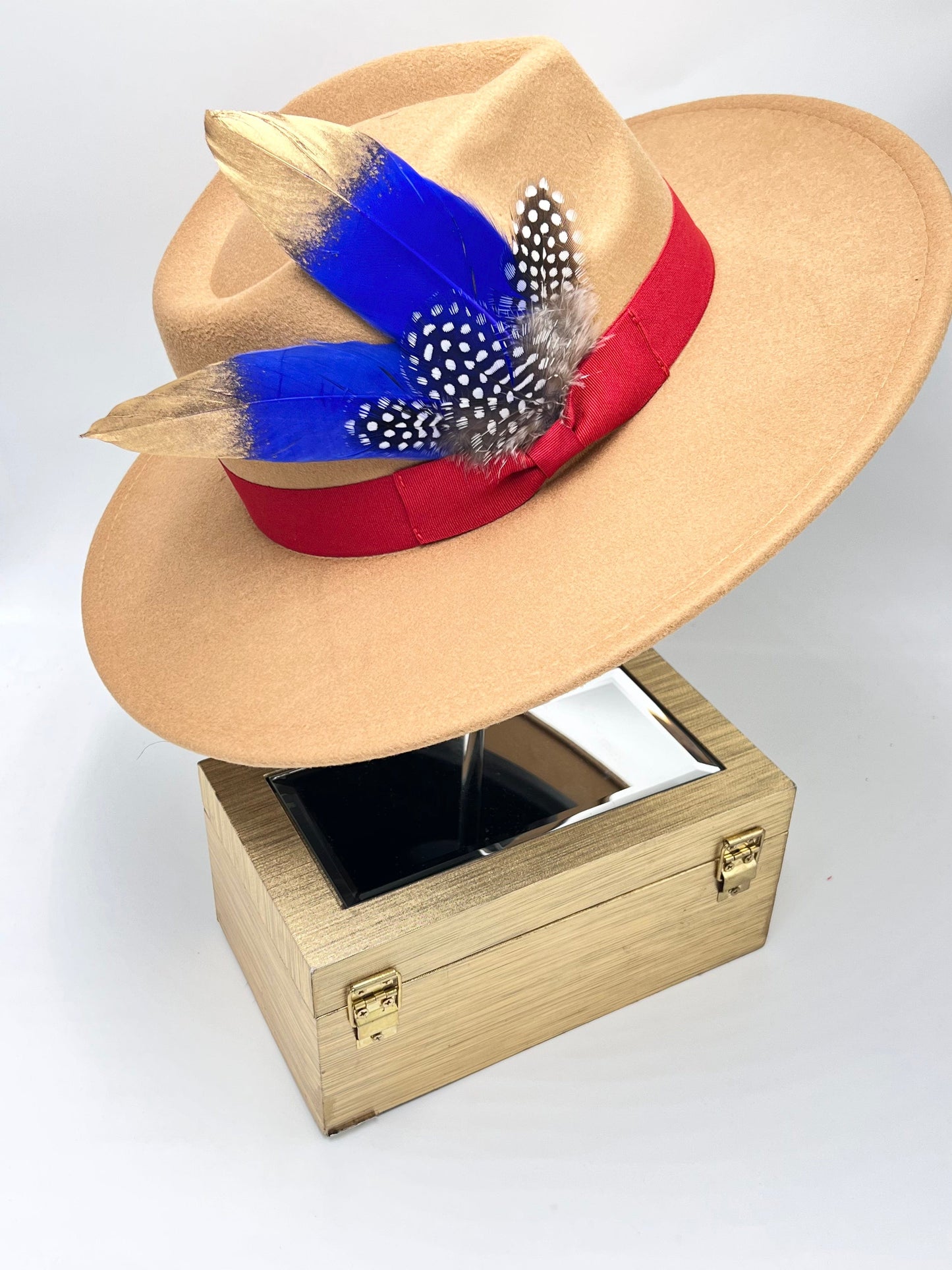 Luxury Fedora Hat -Sunkissed - Accessorizmee