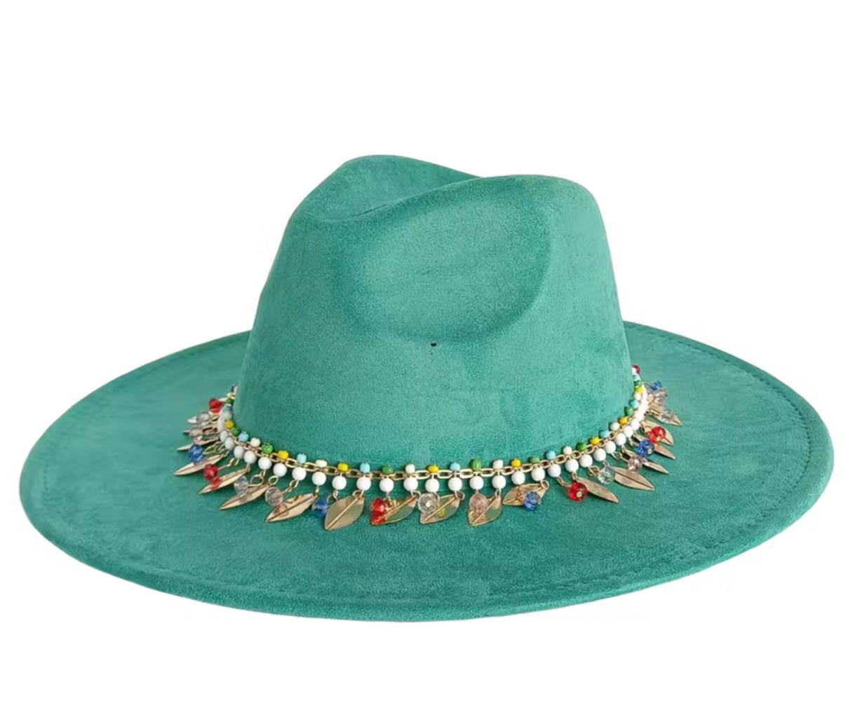 Infinity Suede Wide Brim Fedora