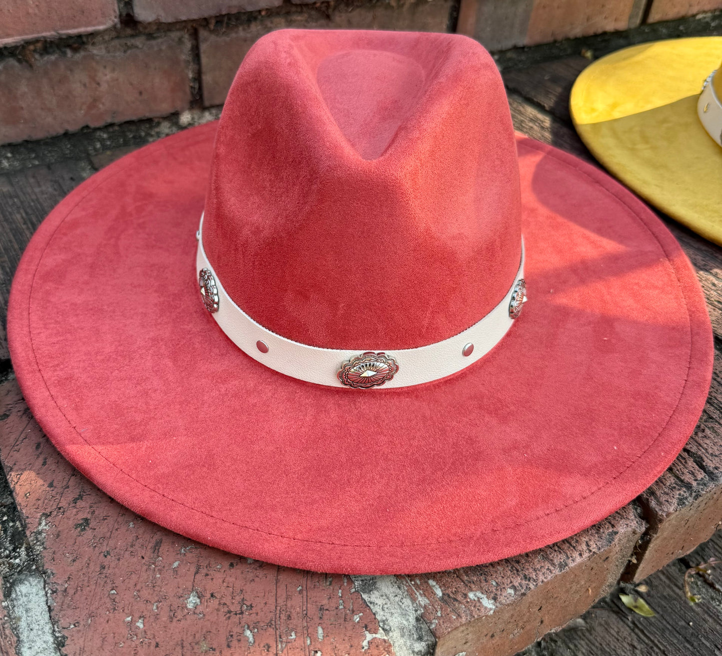 Flare Suede Wide Brim Fedora