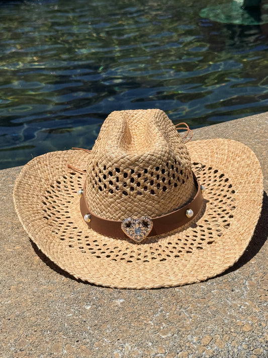 Ruff Straw Cowboy Hat