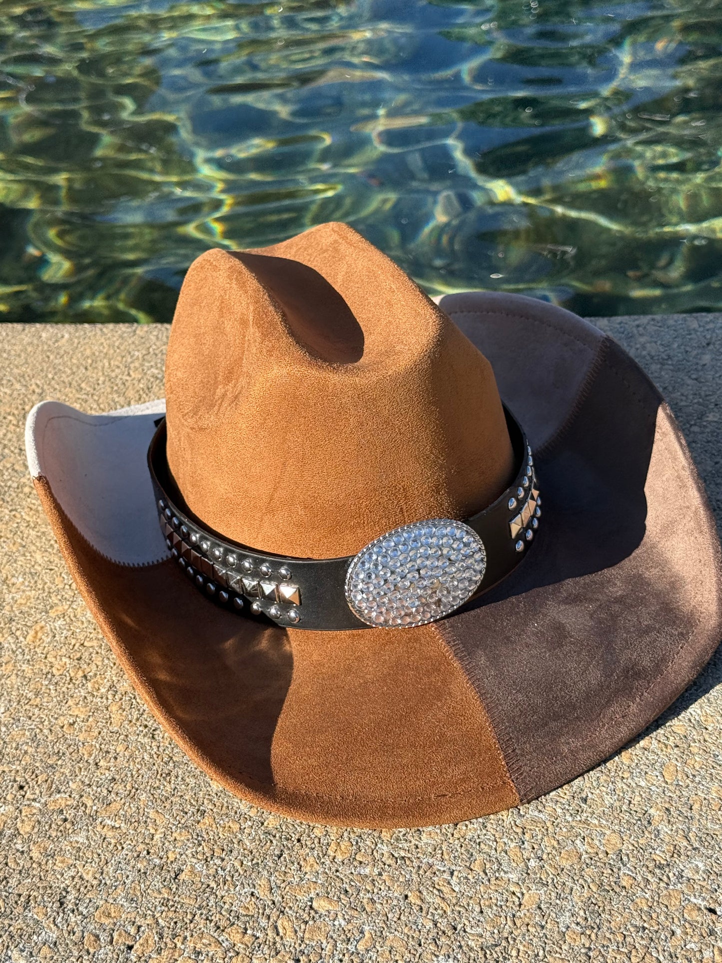 Patchland Glimpse Suede Cowboy Hat