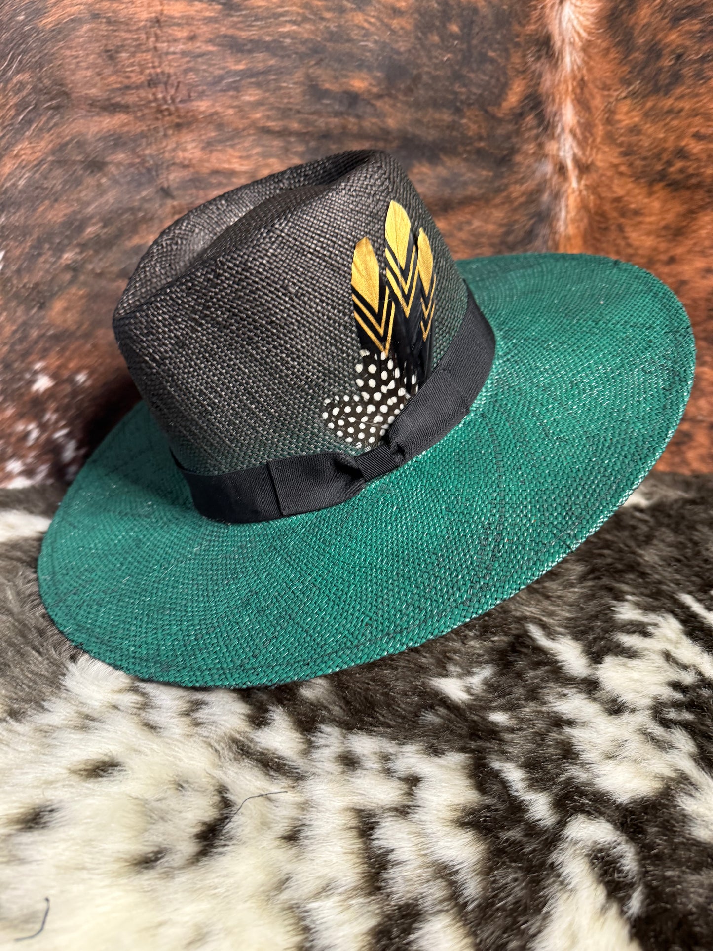 Custom painted Straw Hat
