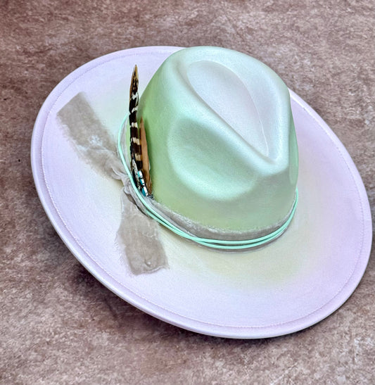 Custom handcrafted Fedora Hat - Accessorizmee