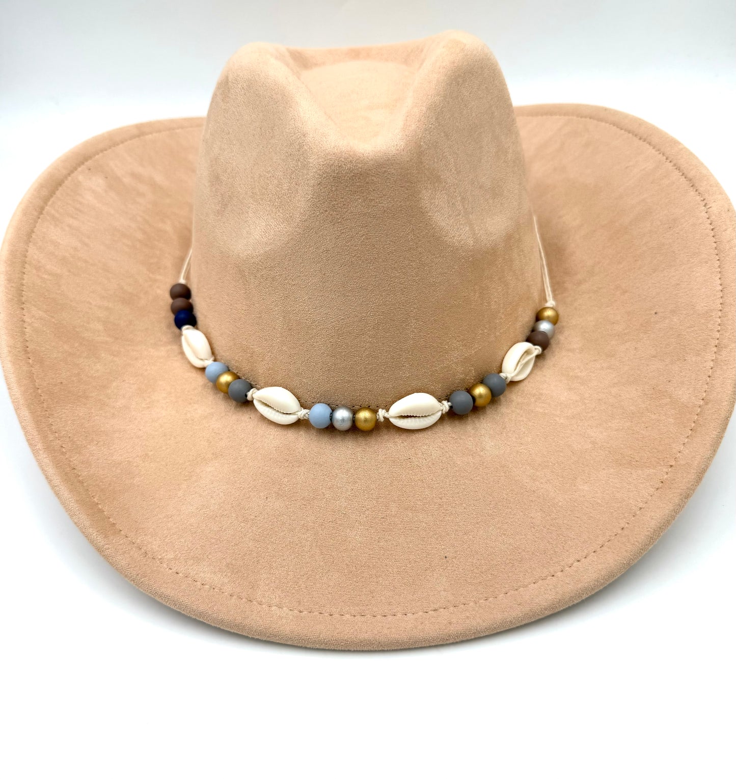 Shelled Suede Cowboy Hat