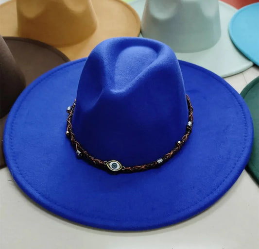 Sparrow Wide Brim Fedora - Accessorizmee