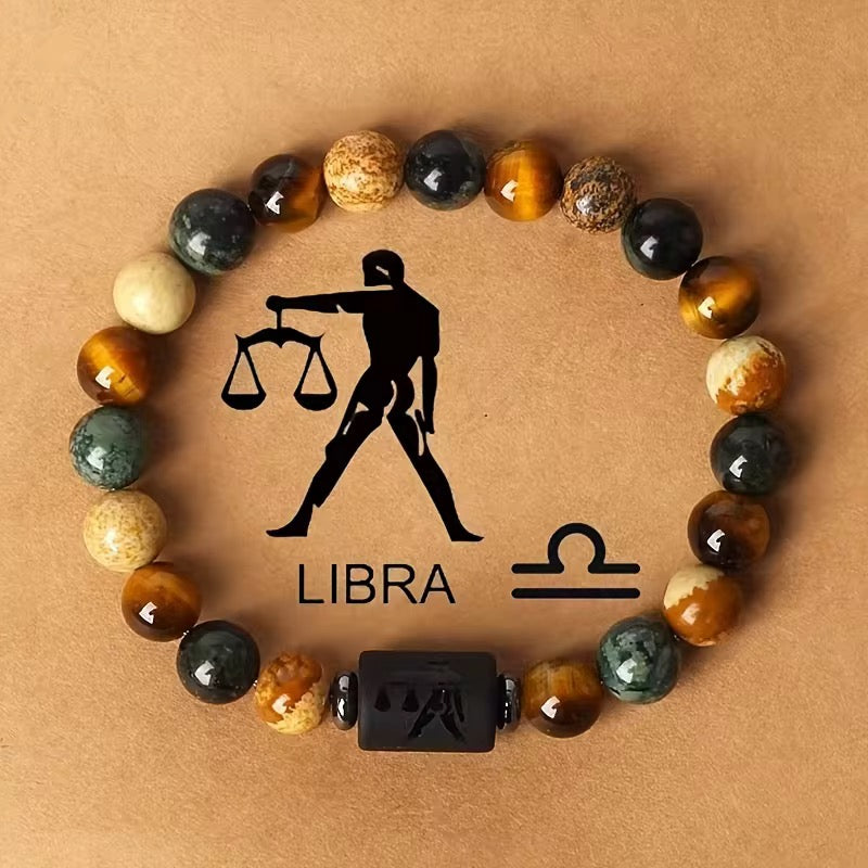 Natural beaded Zodiac Bracelet - Accessorizmee