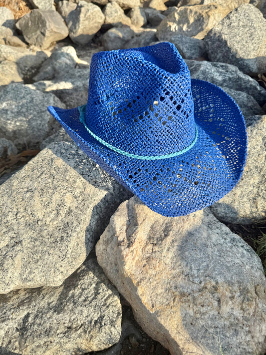 Relaxed Straw Cowboy Hat