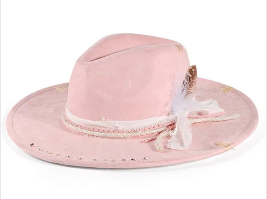 Custom handcrafted FlushFedora Hat