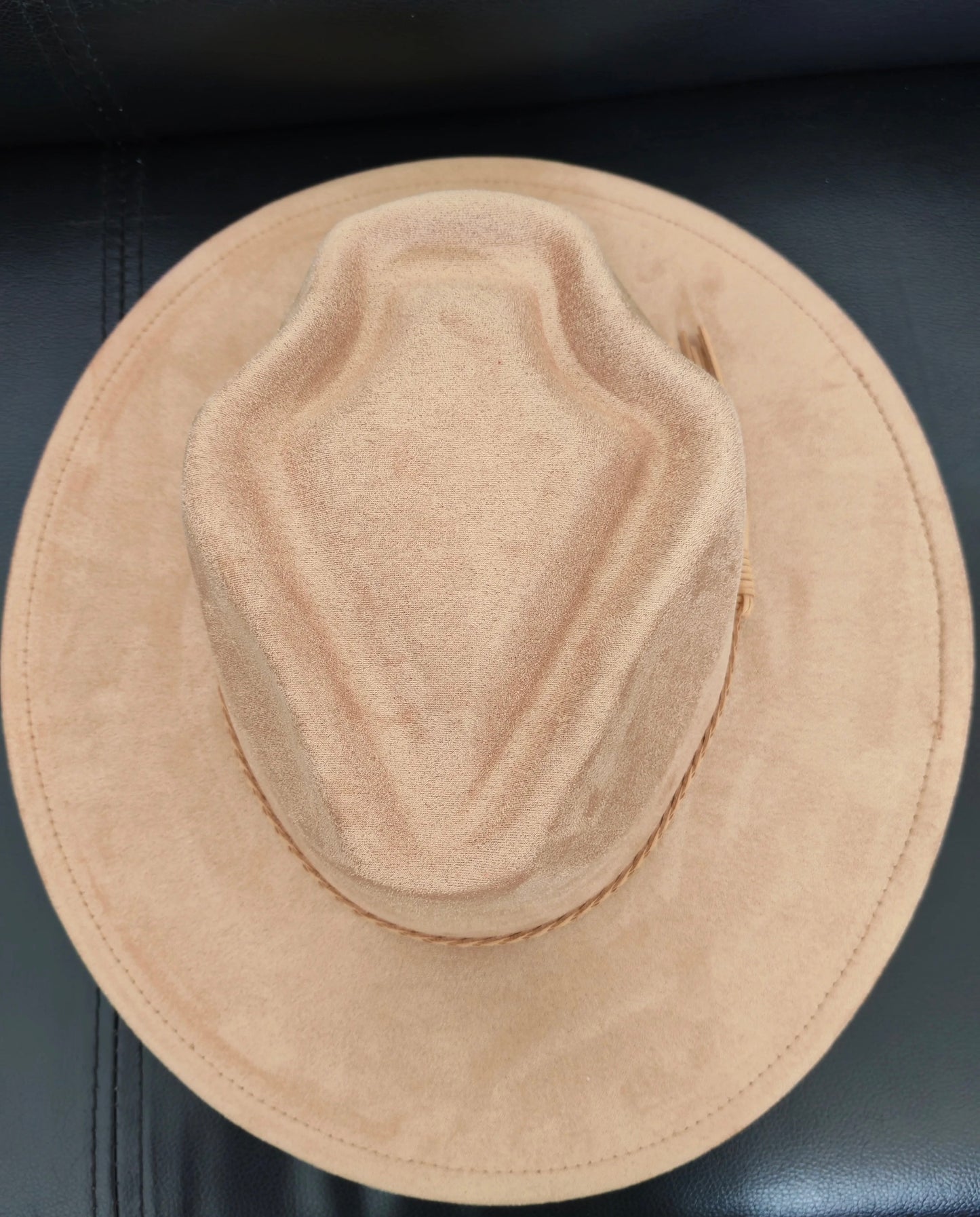 Arrowhead widebrim Vegan Fedora Hat