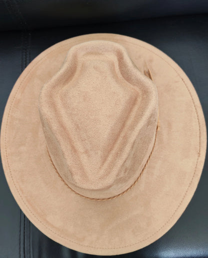 Arrowhead widebrim Vegan Fedora Hat