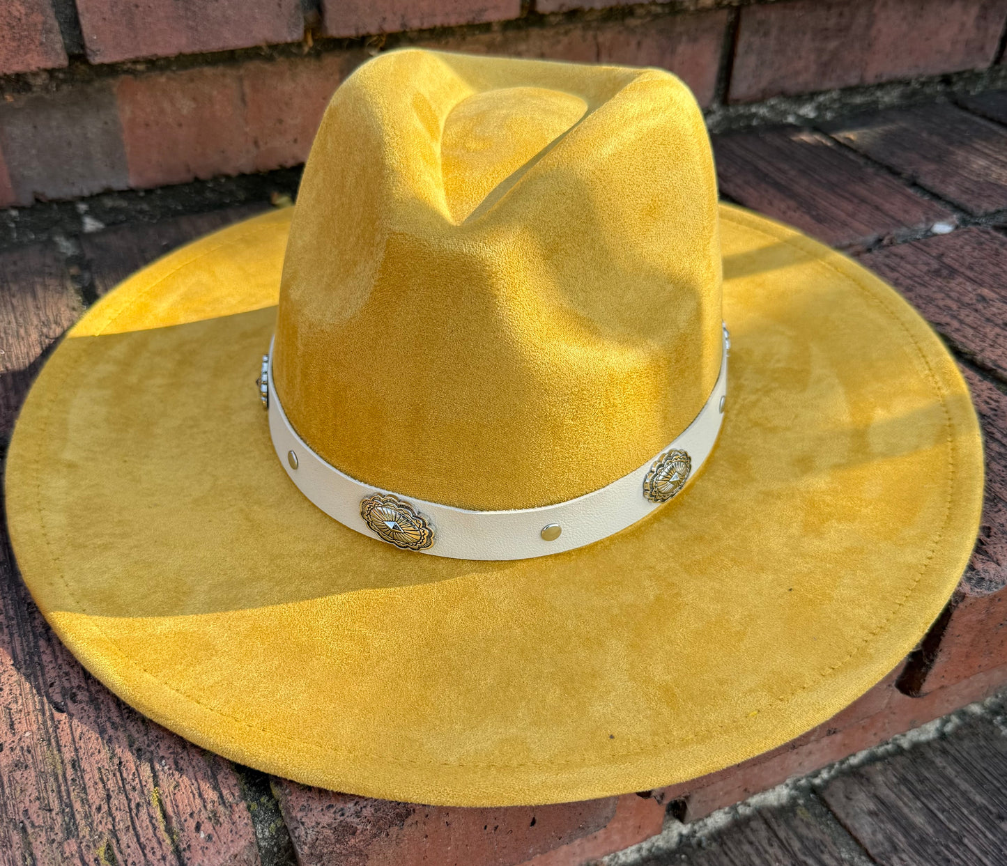 Flare Suede Wide Brim Fedora