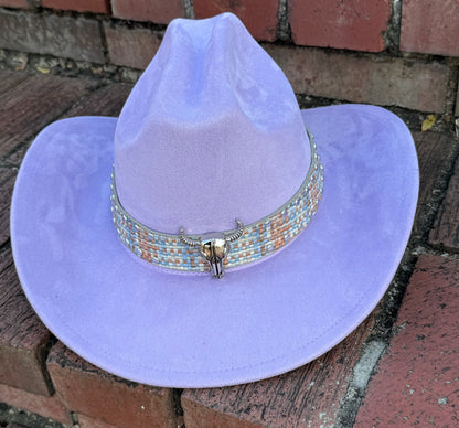 Premium Roughstock Suede pinched Cowboy Hat