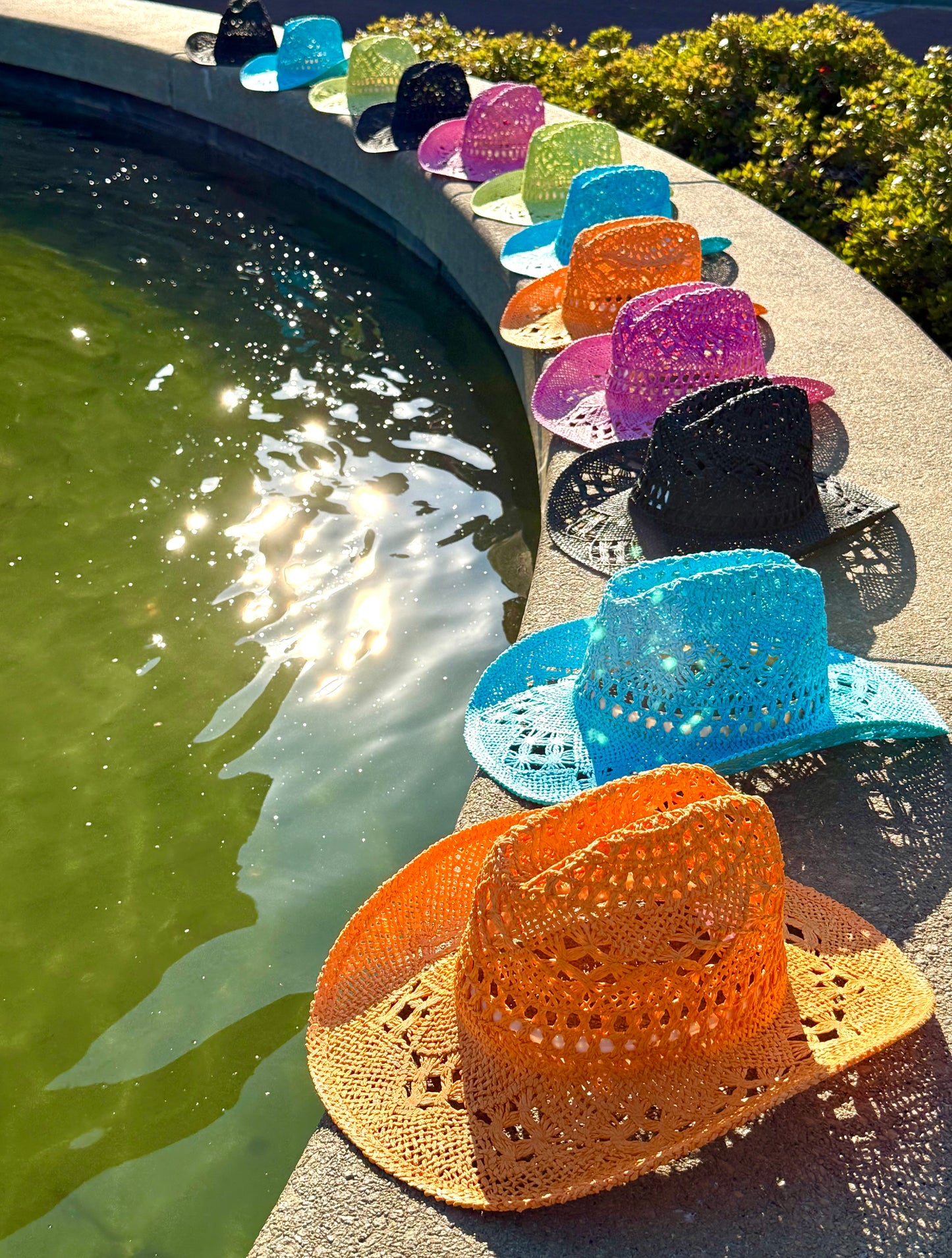 Spring Hand Woven Straw Cowboy Hat