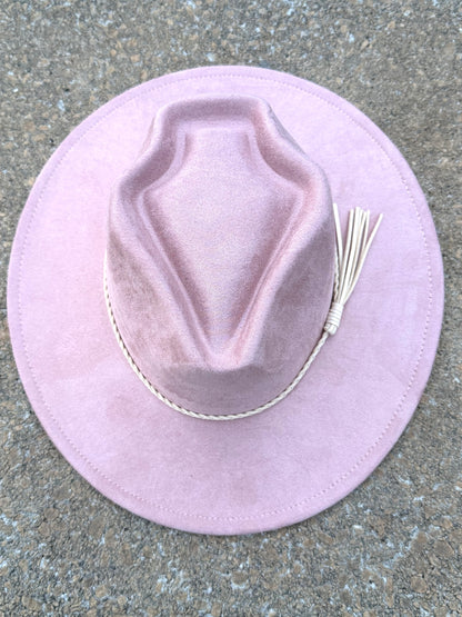 Arrowhead widebrim Vegan Fedora Hat