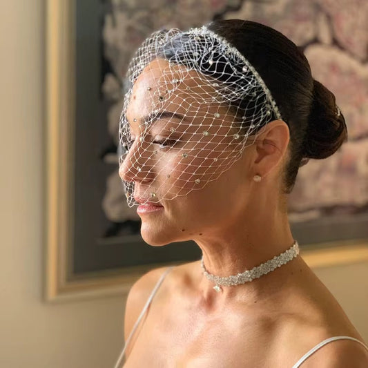 Diamond Face Veil