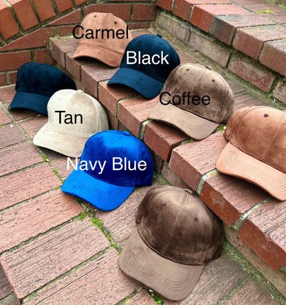 Everyday Suede-ball caps