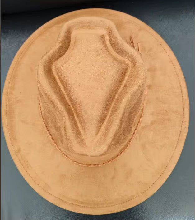 Arrowhead widebrim Vegan Fedora Hat