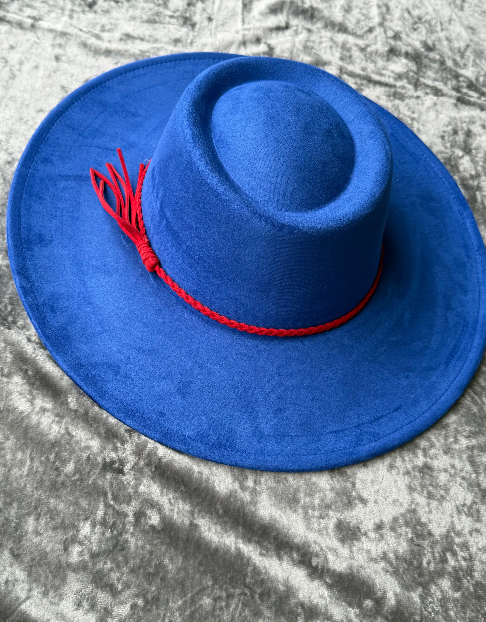 Flat widebrim Vegan Fedora Hat - Accessorizmee
