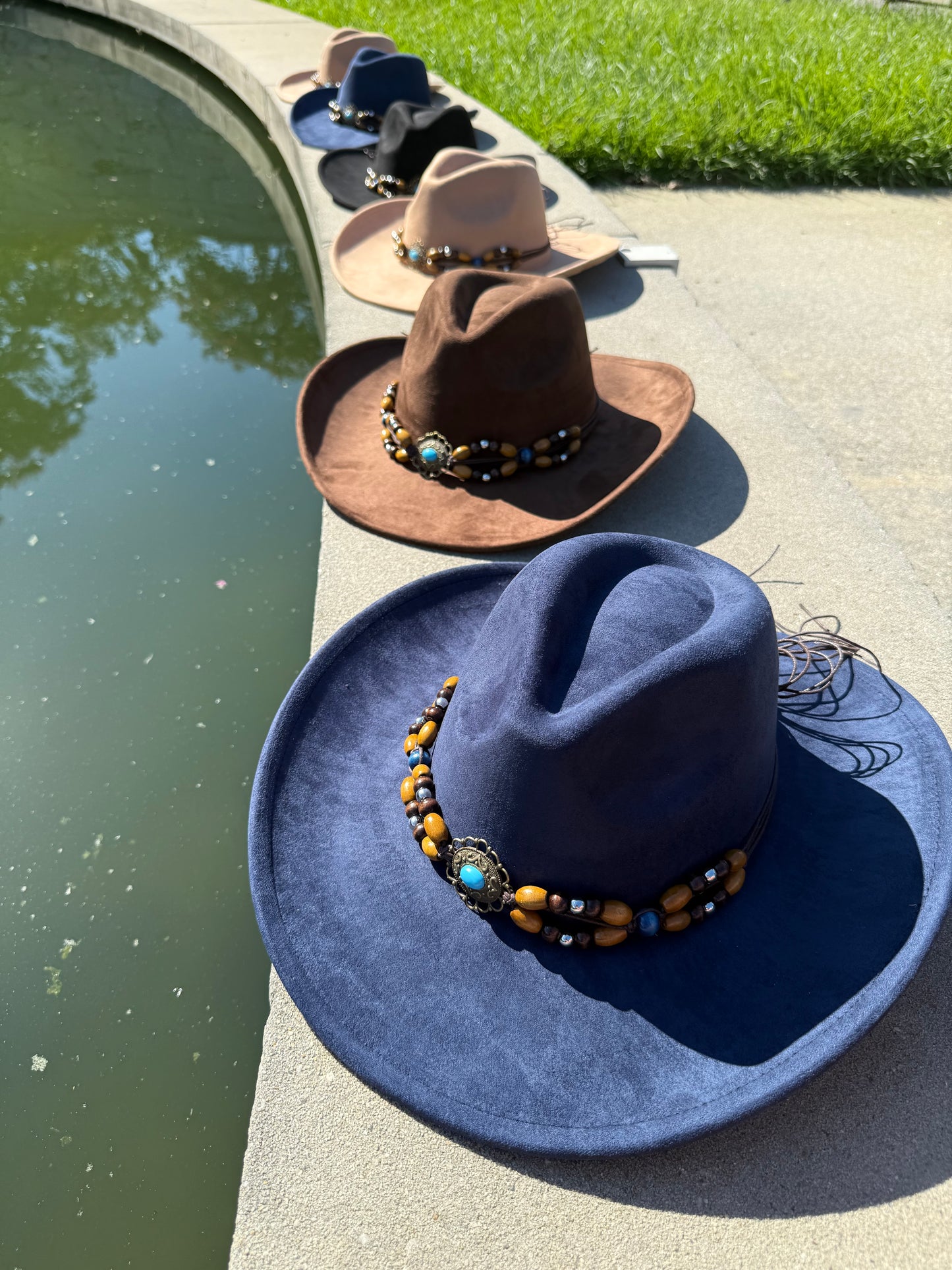 Fallen Suede Cowboy Hat
