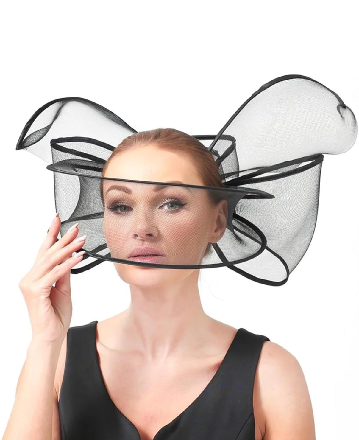 Fascinator Wedding Pillbox Hat Women Elegant Fascinator Hats Hair Clip Church Ladies Party Headpiece Headwear