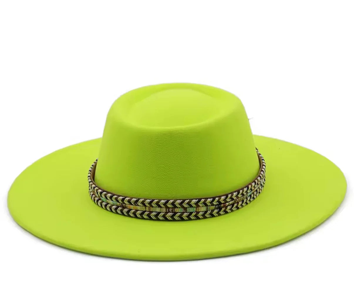 Round Widebrim Fedora- Rust - Accessorizmee