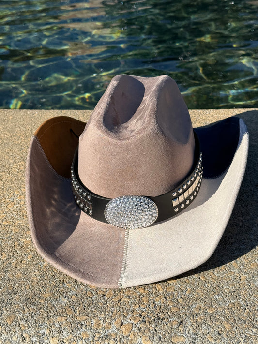 Patchland Glimpse Suede Cowboy Hat