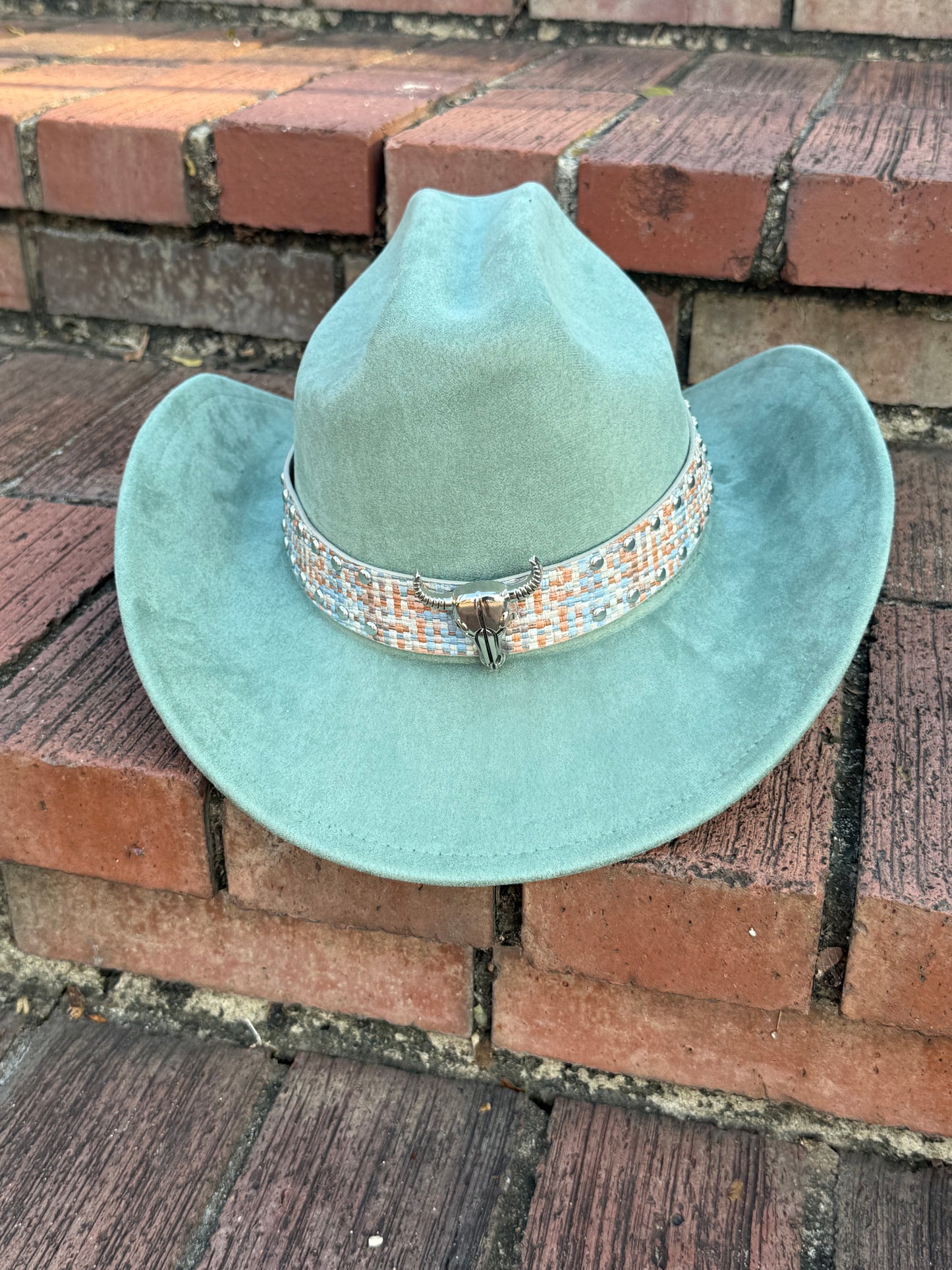 Premium Roughstock Suede pinched Cowboy Hat