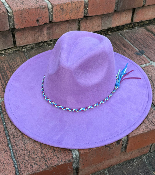 Vegan Suede Classic Wide Brim-Style Hat – Unisex ,Adjustable & Stylish Suitable for Pyrography, Laser Engraving - Accessorizmee