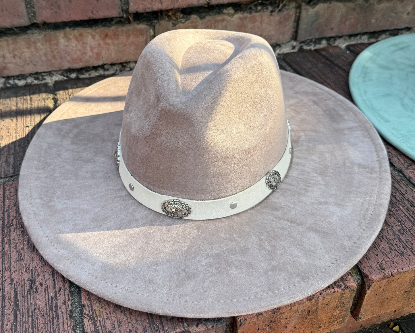 Flare Suede Wide Brim Fedora