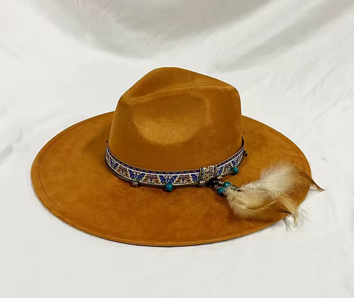 Dreams Suede Wide Brim Hat - Accessorizmee