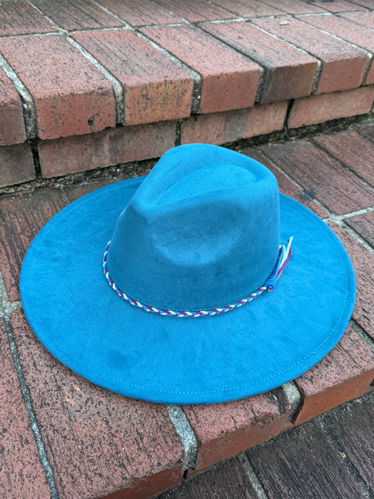 Vegan Suede Classic Wide Brim-Style Hat – Unisex ,Adjustable & Stylish Suitable for Pyrography, Laser Engraving - Accessorizmee