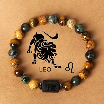 Natural beaded Zodiac Bracelet - Accessorizmee