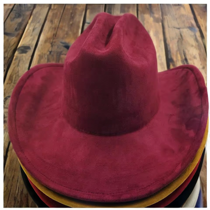 Premium Suede pinched Cowboy Hat