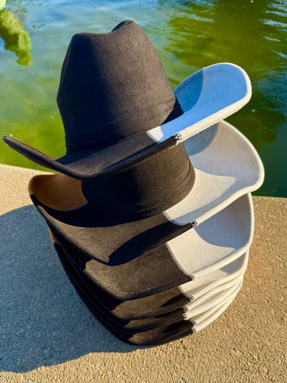 Patchedup -premium Suede Cowboy Hat