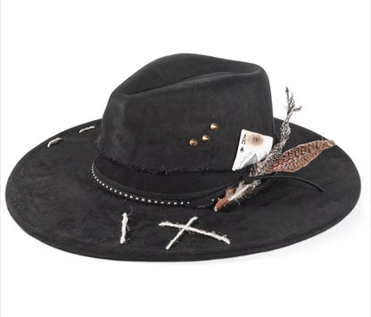 Custom handcrafted FlushFedora Hat
