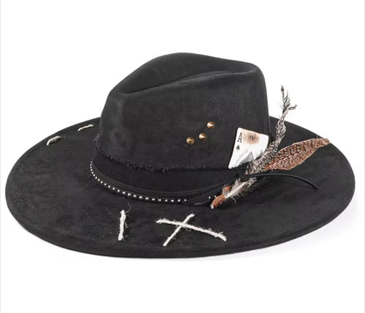Custom handcrafted FlushFedora Hat