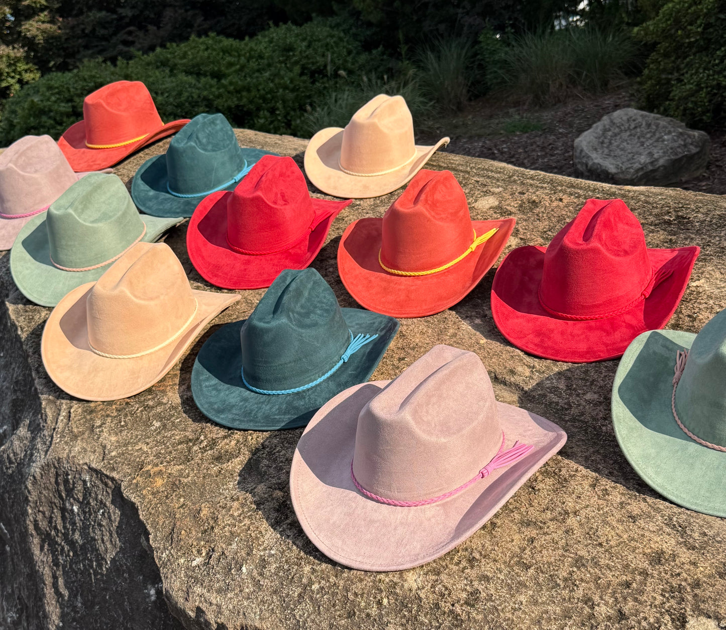 Vegan Suede Cowboy Hat Solid, Solid Cowboy Hat for Burning,, Rancher Hat, Wide Brim Hat, Hat for customization