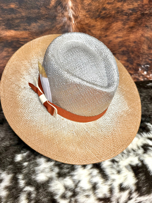 Custom painted Straw Hat - Accessorizmee